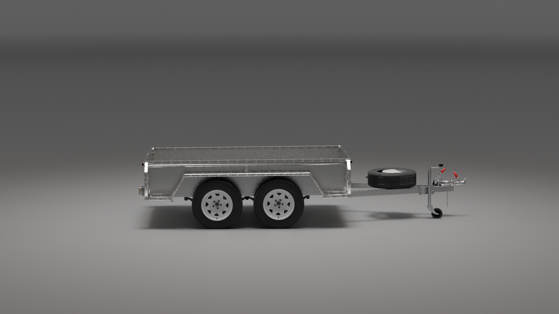 10 x 5 trailer, Side view