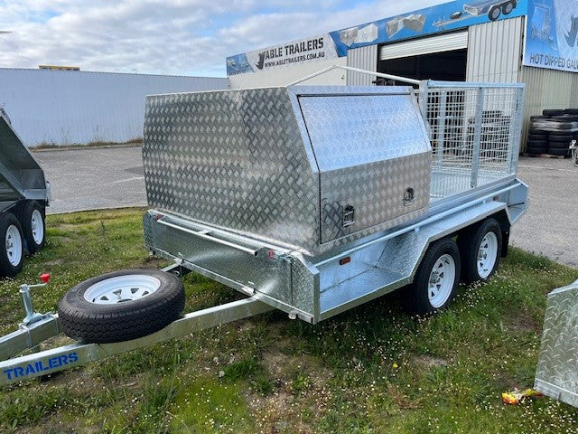 8x5 Trailer Fitted With Canopy