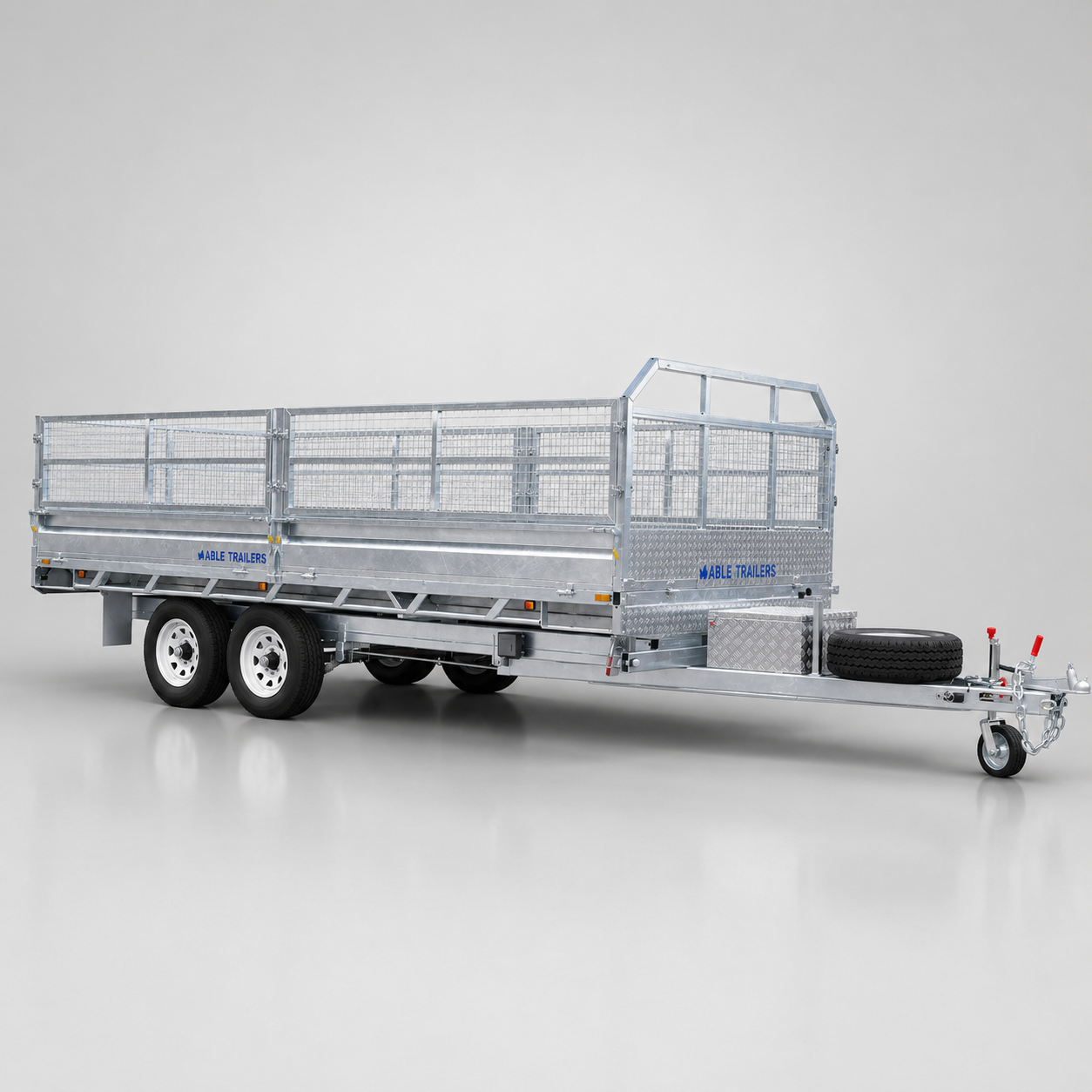 14x7 Hydraulic Flat Top Tipper Trailer 3500kg (Special Order)