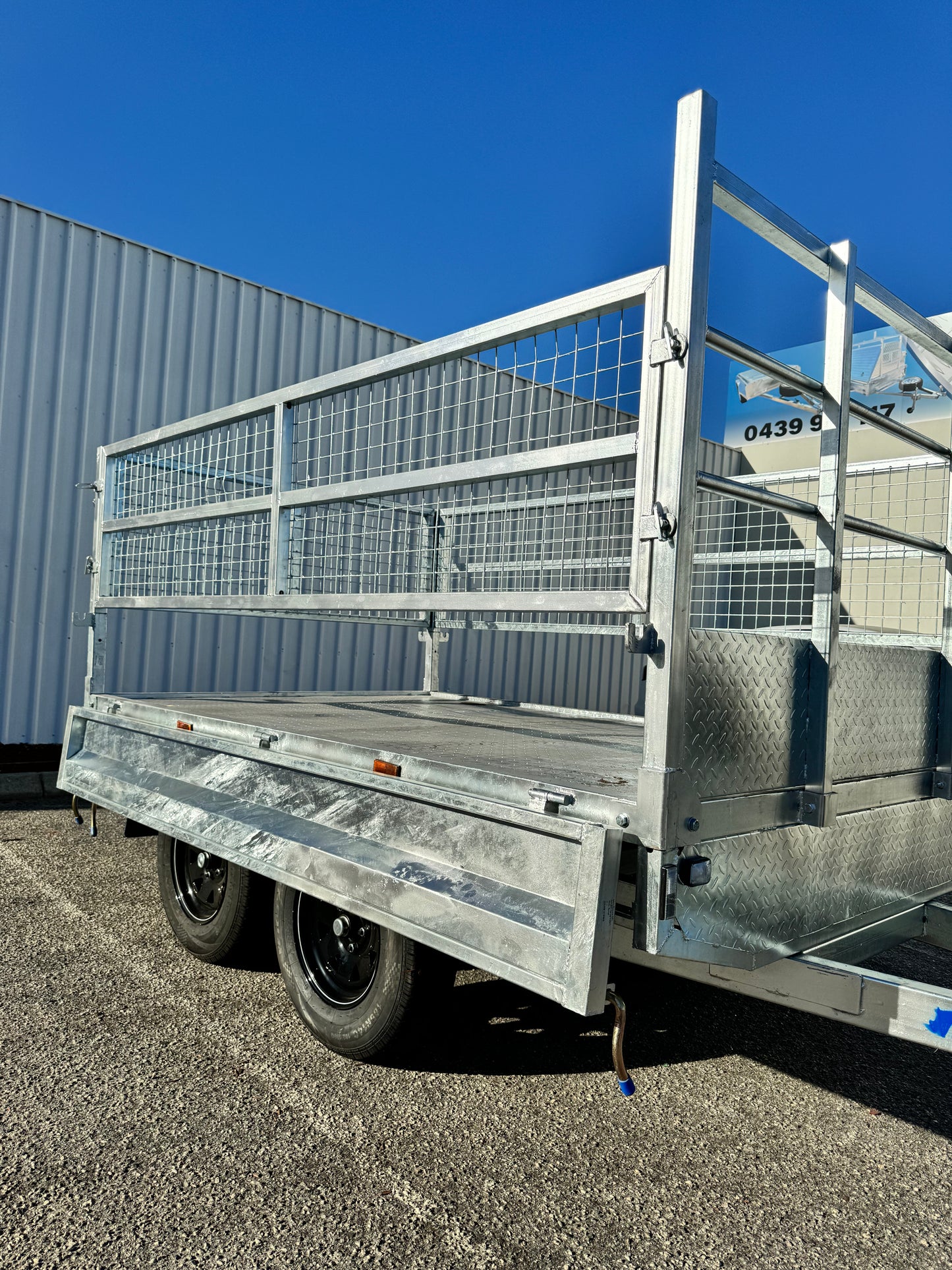 8x5 Convertible Flatbed Trailer 2000kg (Our Narrowest Trailer)