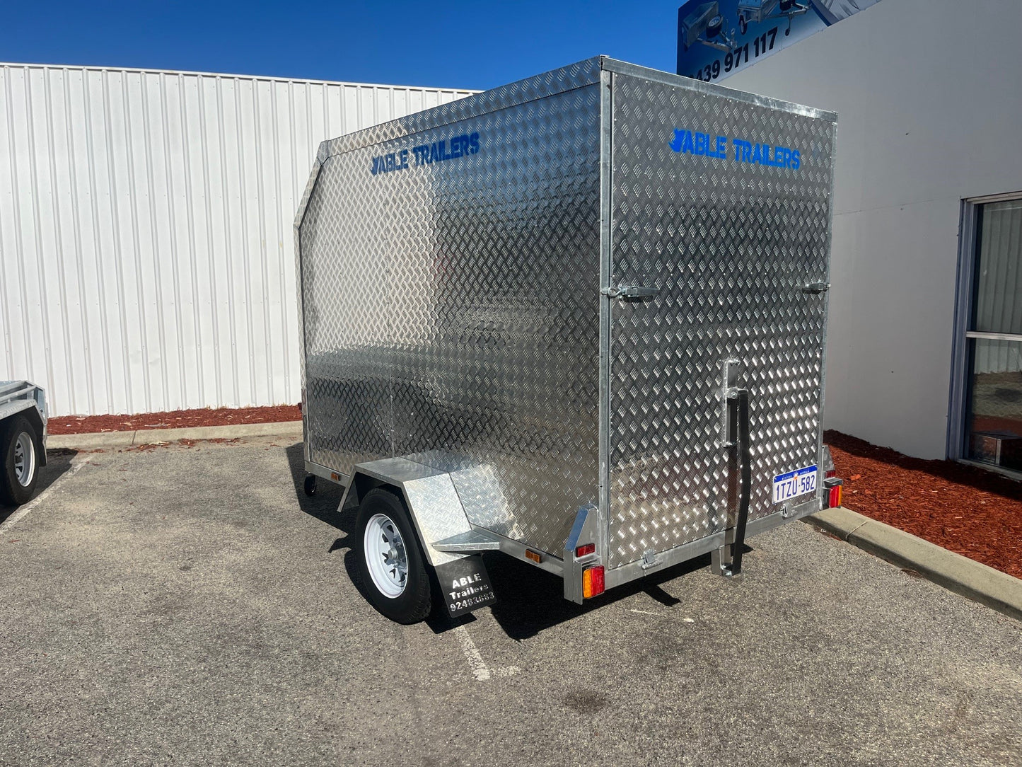 8x5 Tall Enclosed Trailer 1250kg