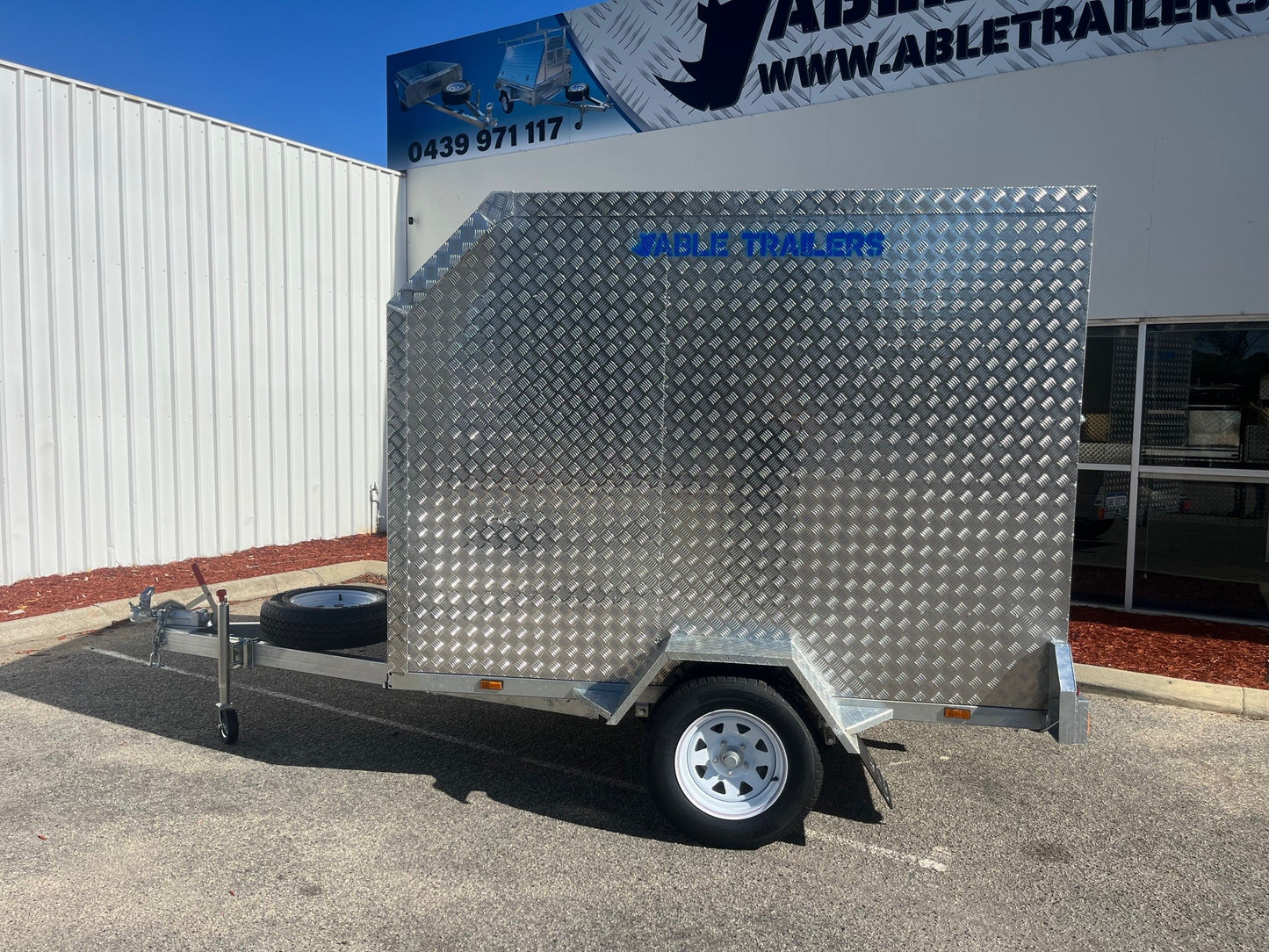 8x5 Tall Enclosed Trailer 1250kg