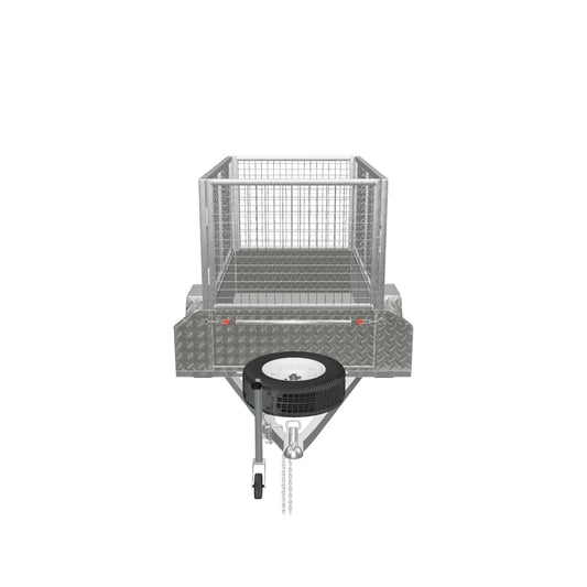 7x4 Boxtop Offroad Trailer - High Sides 1500kg