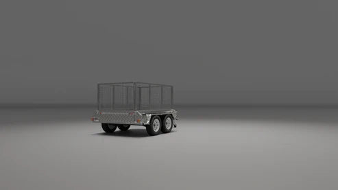 Galvanised trailer to show customers the look of a galvanised trailer