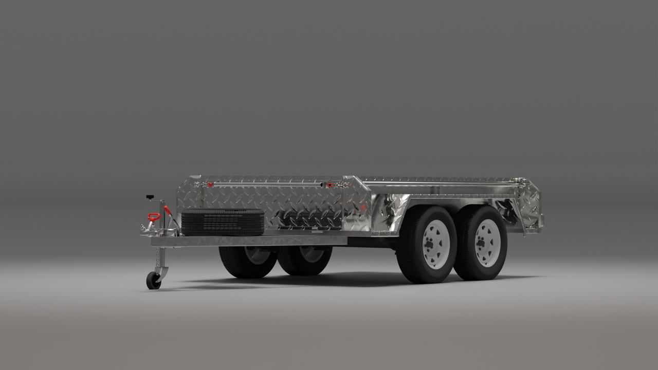 10x6 Boxtop Trailer - High Sides (400mm)