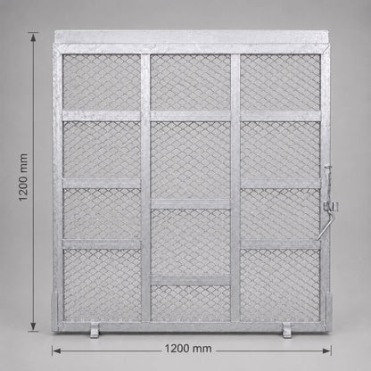 4ft short ramp for 4ft(w) trailers for easier and safer loading and unloading. Ideal for tradies, machinery, heavy lifting and work trailers. 500kg loading capacity, hot dip galvanised.