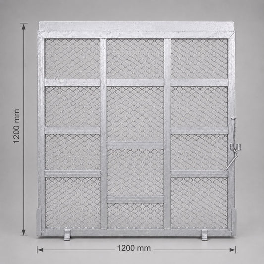 4ft short ramp for 4ft(w) trailers for easier and safer loading and unloading. Ideal for tradies, machinery, heavy lifting and work trailers. 500kg loading capacity, hot dip galvanised.