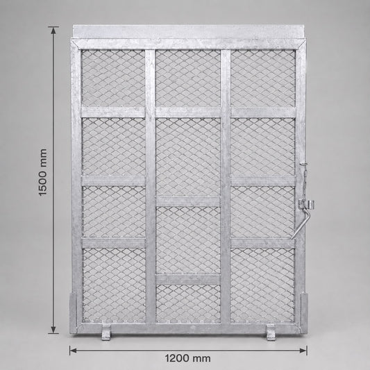 4ft tall ramp for 4ft(w) trailers for easier and safer loading and unloading. Ideal for tradies, machinery, heavy lifting and work trailers. 500kg loading capacity, hot dip galvanised.
