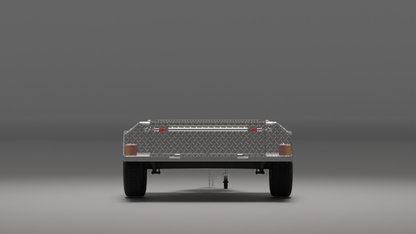 6x4 Trailer, Back View