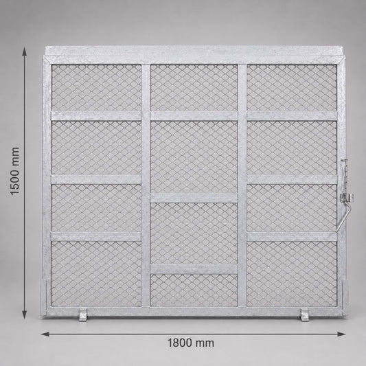 6ft tall ramp for 6ft(w) trailers for easier and safer loading and unloading. Ideal for tradies, machinery, heavy lifting and work trailers. 500kg loading capacity, hot dip galvanised.
