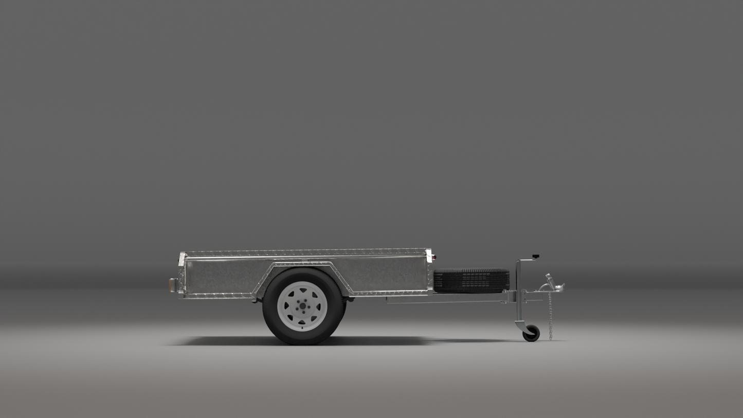 7x4 Boxtop Trailer