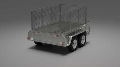 8x5 HD Boxtop Trailer