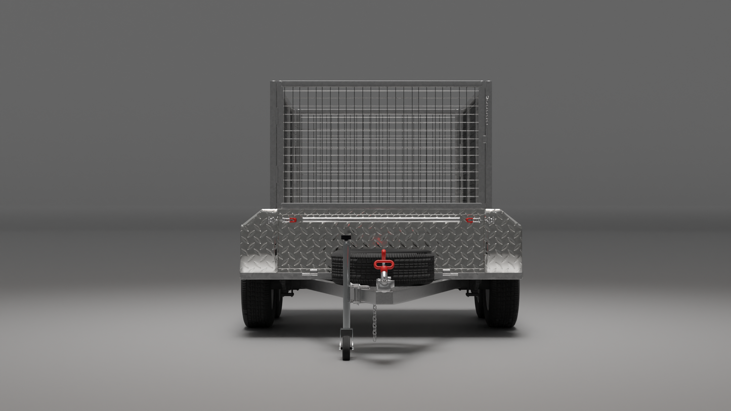 8x5 HD Boxtop Trailer