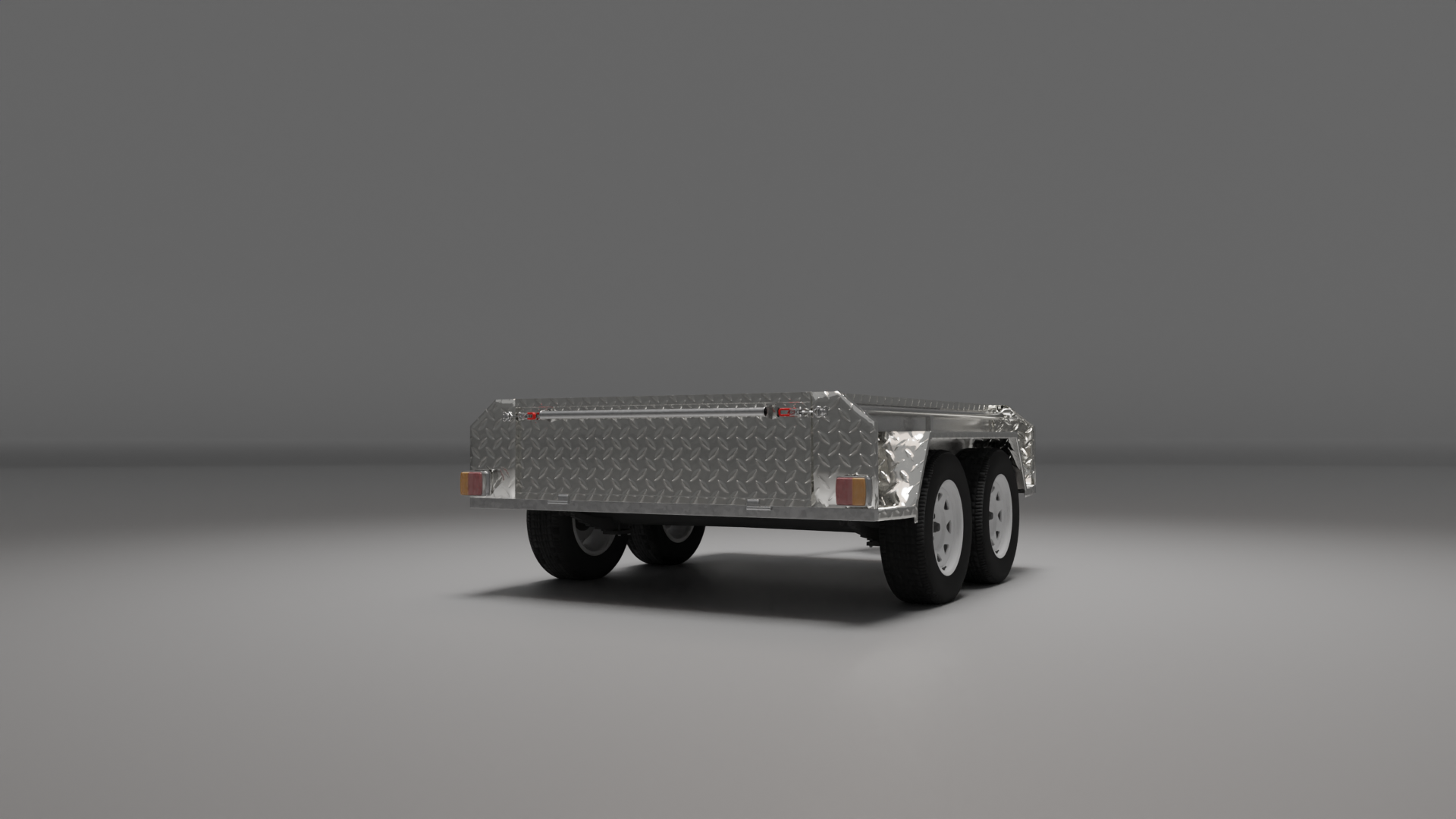 Heavy-duty 8x5 trailer with a 2000kg capacity, front view demonstrating its rugged build quality.