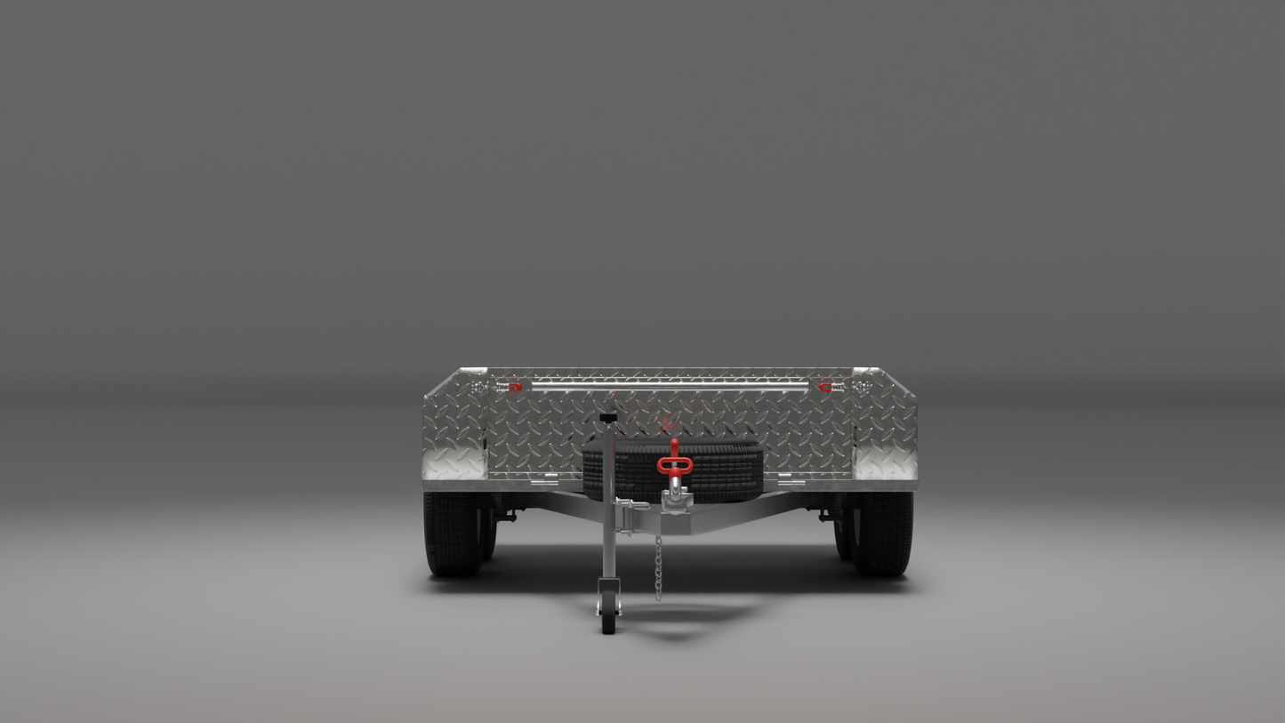 8x5 HD Boxtop Trailer