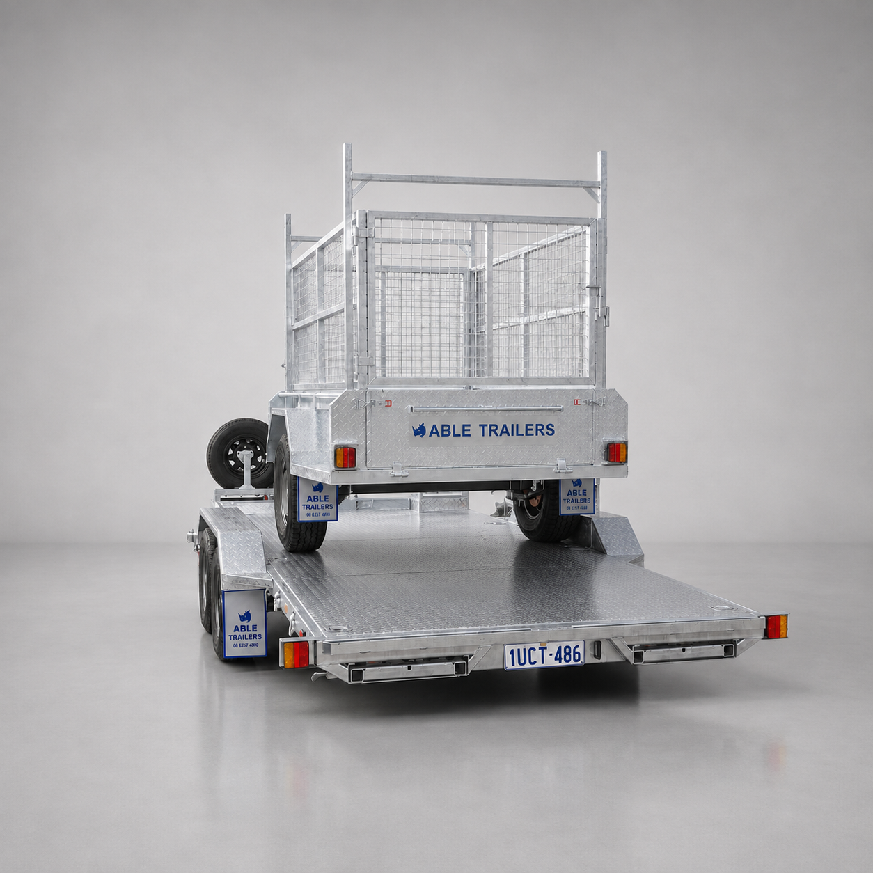 Tandem Axle Car Trailer 