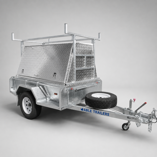 7x4 Offroad Tradie Top Trailer 1250kg SA