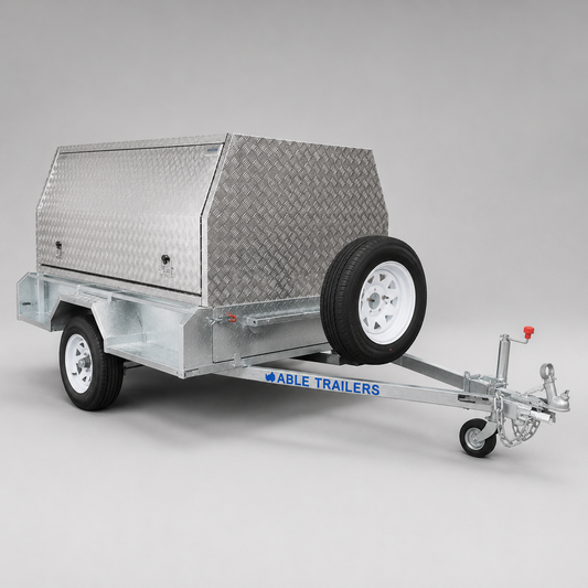 8x5 3 door Tradie Top Trailer 750kg SA