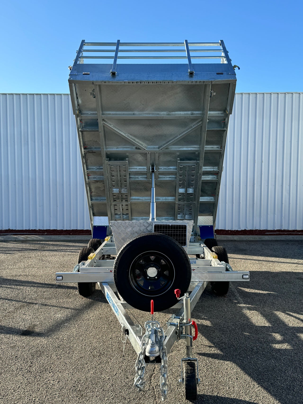10x7 Hydraulic Flat Top Tipper