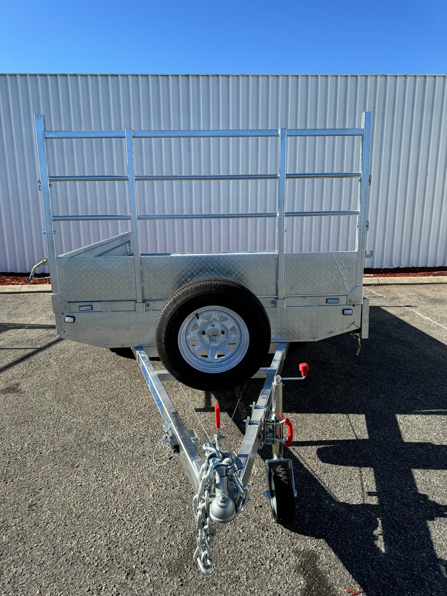 10x7 Flat Top trailer 3.5t